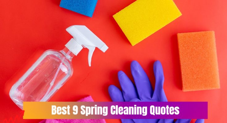 Best 9 Spring Cleaning Quotes