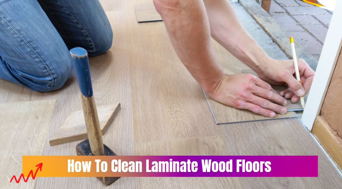 how to clean sticky laminate wood floors